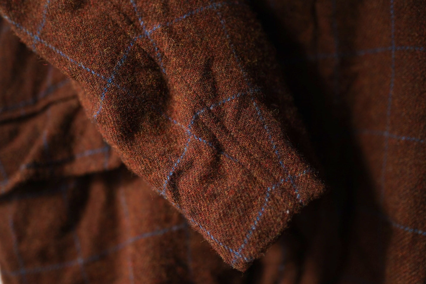 17AW Soutien Collar Tent Line Mac Coat ステンカラーウールチェックマックコート / the Crooked Tailor ザ クルーキッドテーラー