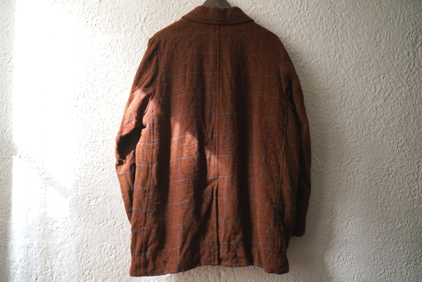 17AW Soutien Collar Tent Line Mac Coat ステンカラーウールチェックマックコート / the Crooked Tailor ザ クルーキッドテーラー