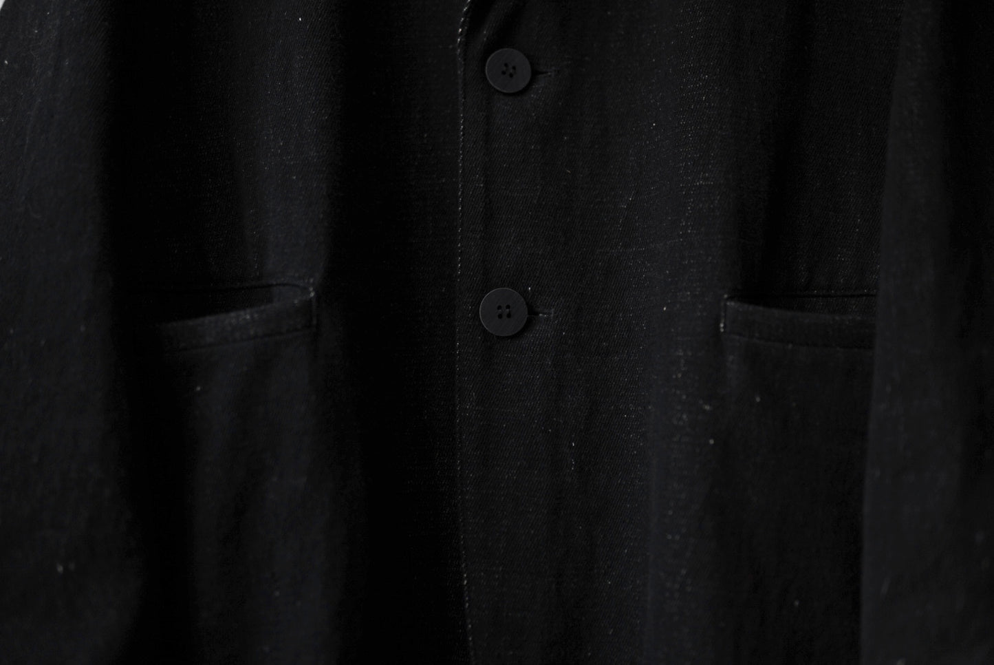 24AW BIG JACKET インディゴ染コットンヘリンボーンジャケット / OlLIVER CHURCH(オリバーチャーチ)