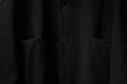 24AW BIG JACKET インディゴ染コットンヘリンボーンジャケット / OlLIVER CHURCH(オリバーチャーチ)