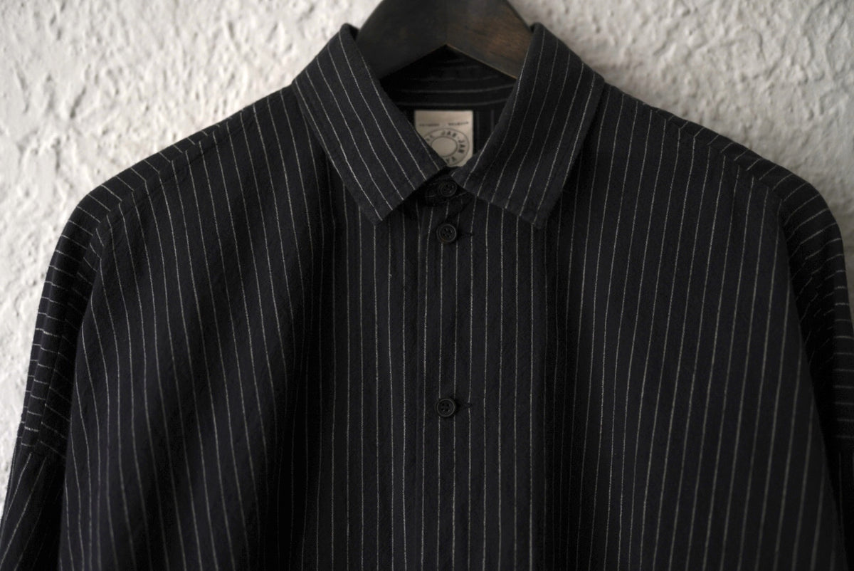 24SS SHIRT#100 Cotton Shirting コットンストライプシャツ / JAN-JAN VAN ESSCHE(ヤンヤンヴァンエシュ)