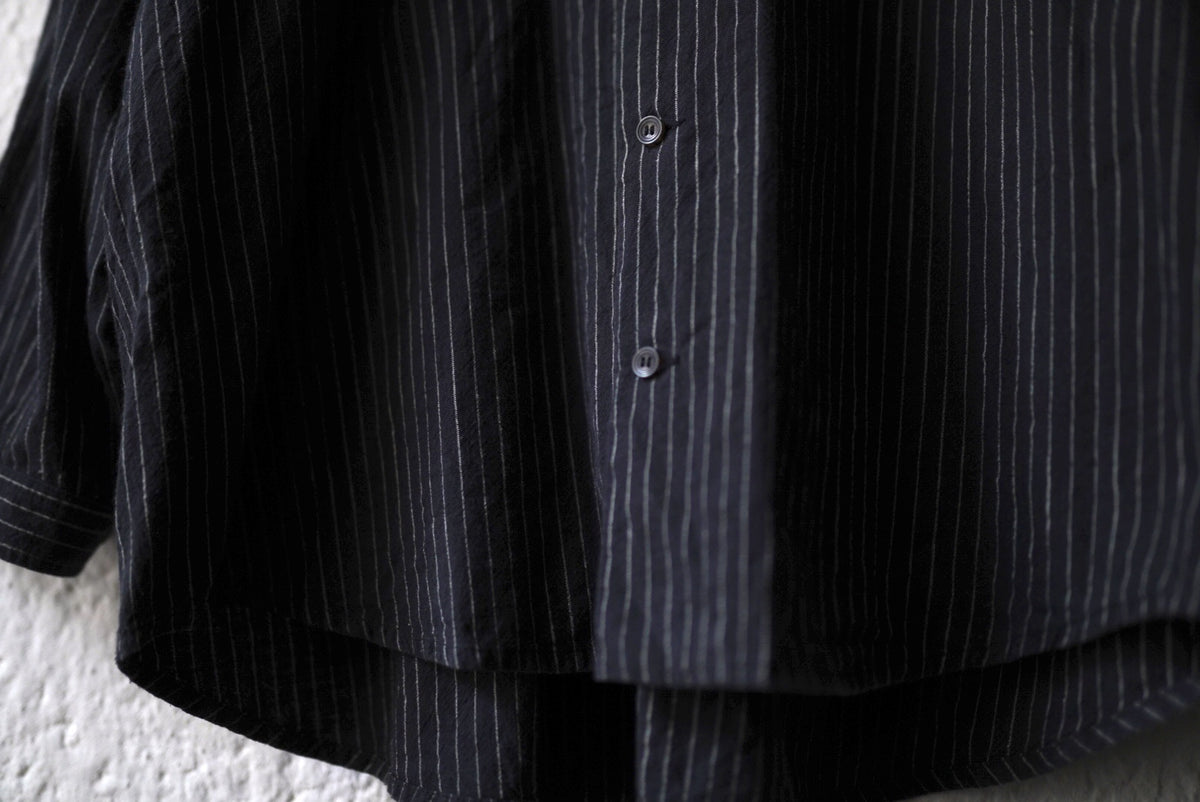 24SS SHIRT#100 Cotton Shirting コットンストライプシャツ / JAN-JAN VAN ESSCHE(ヤンヤンヴァンエシュ)