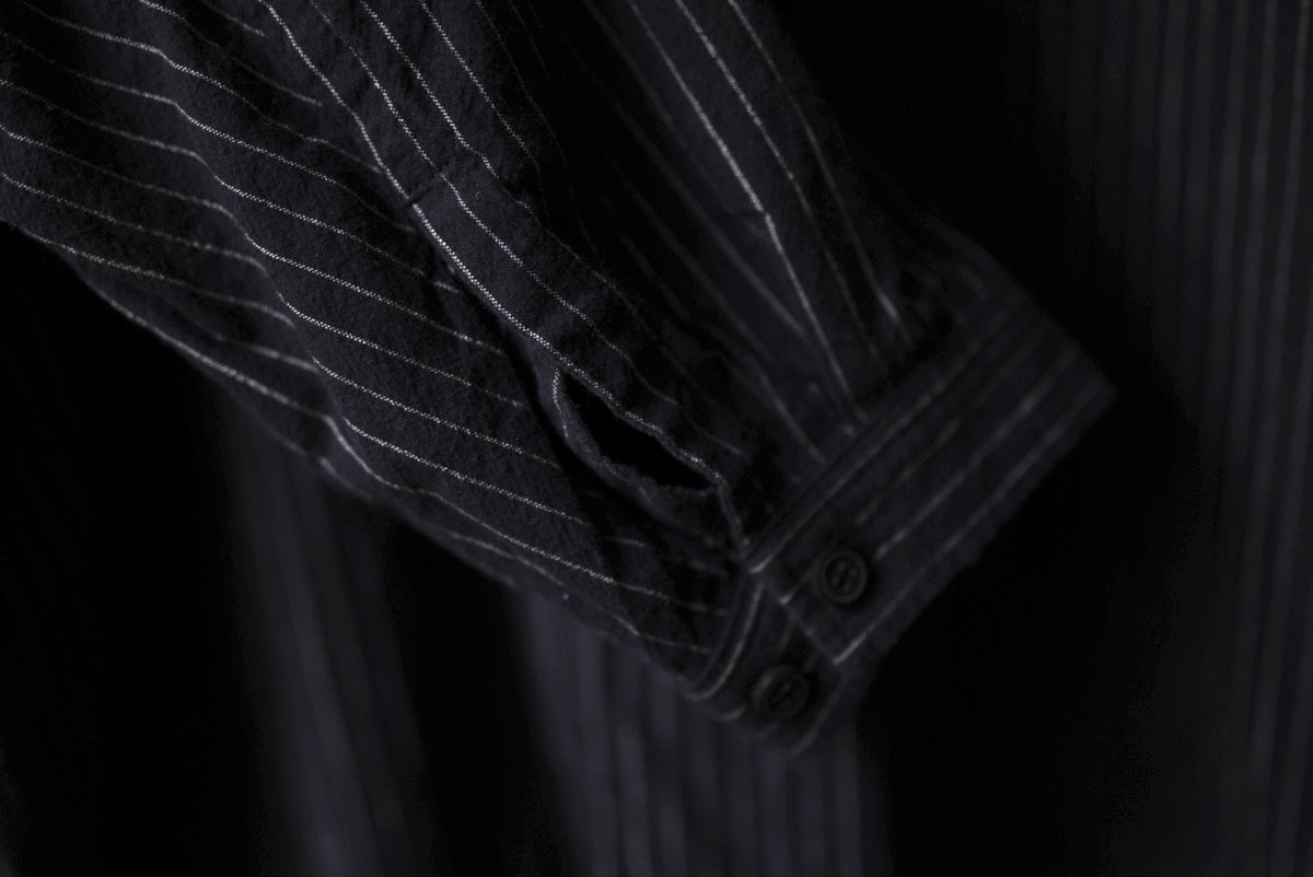 24SS SHIRT#100 Cotton Shirting コットンストライプシャツ / JAN-JAN VAN ESSCHE(ヤンヤンヴァンエシュ)