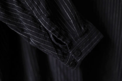 24SS SHIRT#100 Cotton Shirting コットンストライプシャツ / JAN-JAN VAN ESSCHE(ヤンヤンヴァンエシュ)