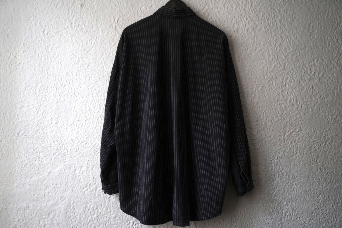 24SS SHIRT#100 Cotton Shirting コットンストライプシャツ / JAN-JAN VAN ESSCHE(ヤンヤンヴァンエシュ)