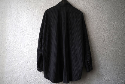 24SS SHIRT#100 Cotton Shirting コットンストライプシャツ / JAN-JAN VAN ESSCHE(ヤンヤンヴァンエシュ)