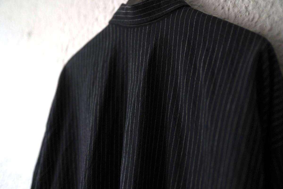 24SS SHIRT#100 Cotton Shirting コットンストライプシャツ / JAN-JAN VAN ESSCHE(ヤンヤンヴァンエシュ)