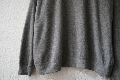 16AW ウォッシャブルウールスウェットトップス グレー / OPUS JAPAN(オーパスジャパン)
