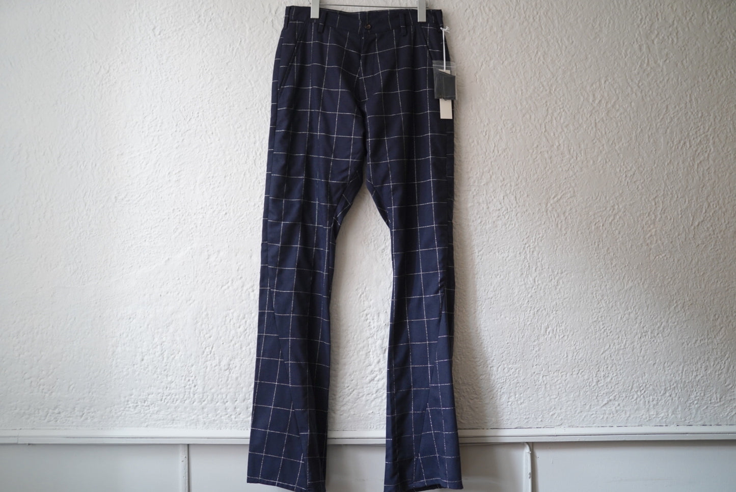 20AW ウィンドウペンチェックサルエルパンツ / sulvam(サルバム)