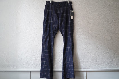 20AW ウィンドウペンチェックサルエルパンツ / sulvam(サルバム)