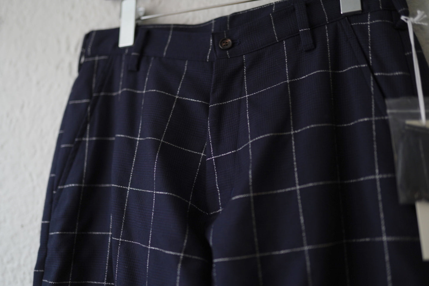 20AW ウィンドウペンチェックサルエルパンツ / sulvam(サルバム)