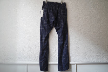 20AW ウィンドウペンチェックサルエルパンツ / sulvam(サルバム)