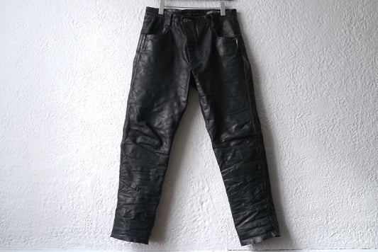 23AW “DISPLACEMENT”JEANS GUIDI ホースレザートラウザーズパンツ / taichi murakami(タイチムラカミ)