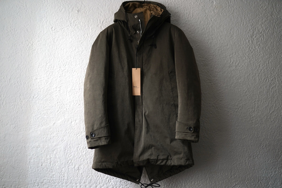 CORE PARKA ダウンドッキングベンタイルミリクロスモッズコート / TEN-C(テンシー)