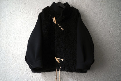 25AW ボア切替ダッフルコート / HYKE(ハイク)
