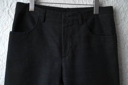 12SS CURVERD INSEAM PANTS ストレートパンツ / LABEL UNDER CONSTRUCTION(レーベルアンダーコンストラクション)