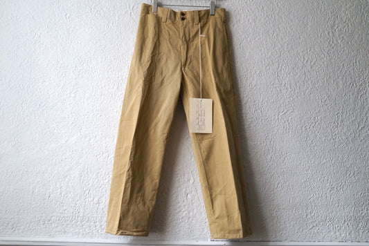 21SS Chino Trousers USA40's チノトラウザーズパンツ / the Crooked Tailor(ザ クルーキッドテーラー)