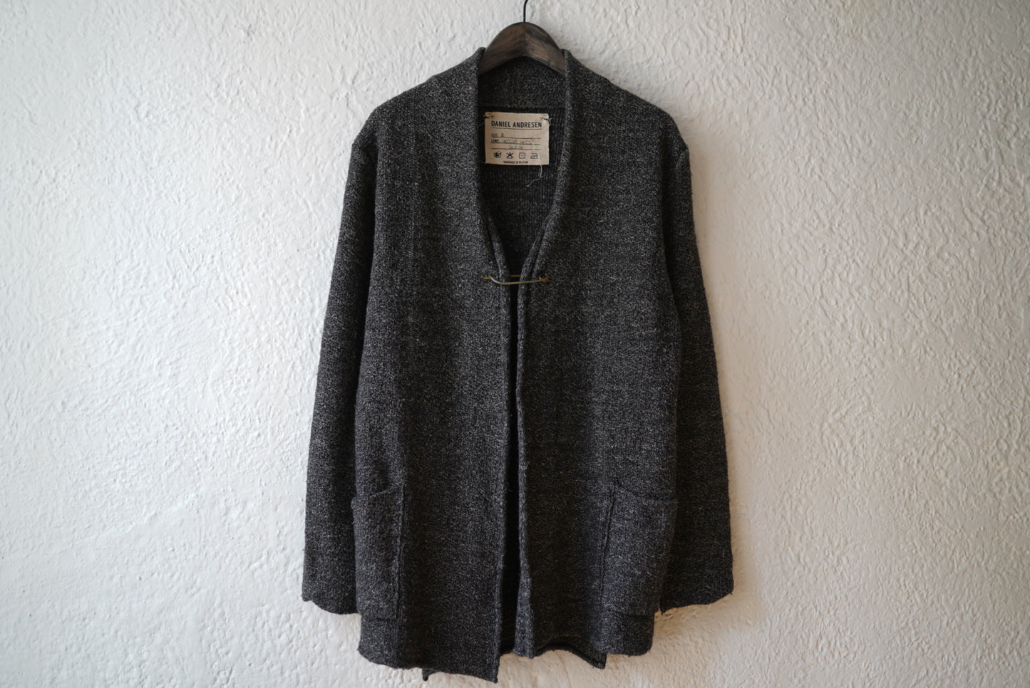 ウールリネンピンニットカーディガンセーター / DANIEL ANDRESEN(ダニエルアンドレセン)