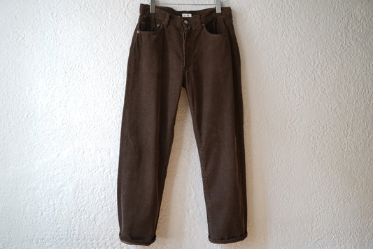 20AW スビンコットンコーデュロイパンツ / CIOTA(シオタ)