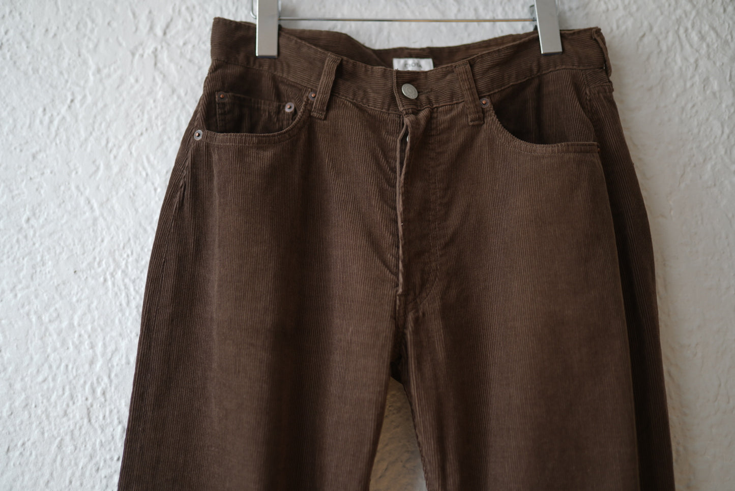 20AW スビンコットンコーデュロイパンツ / CIOTA(シオタ)