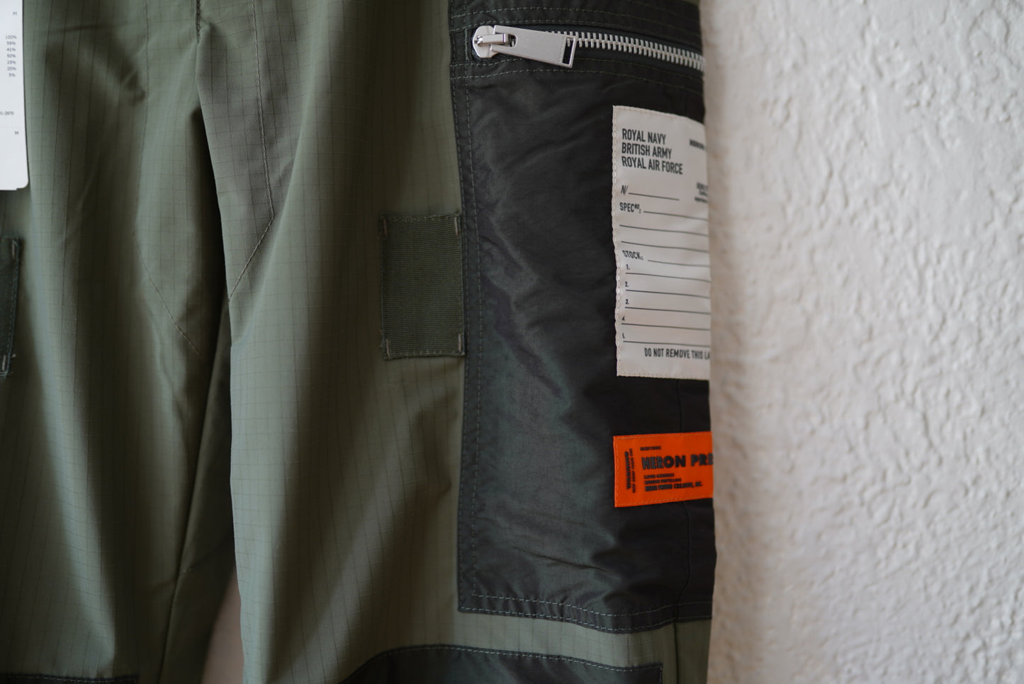 20AW ポリエステルカーゴパンツ / HERON PRESTON(ヘロンプレストン)