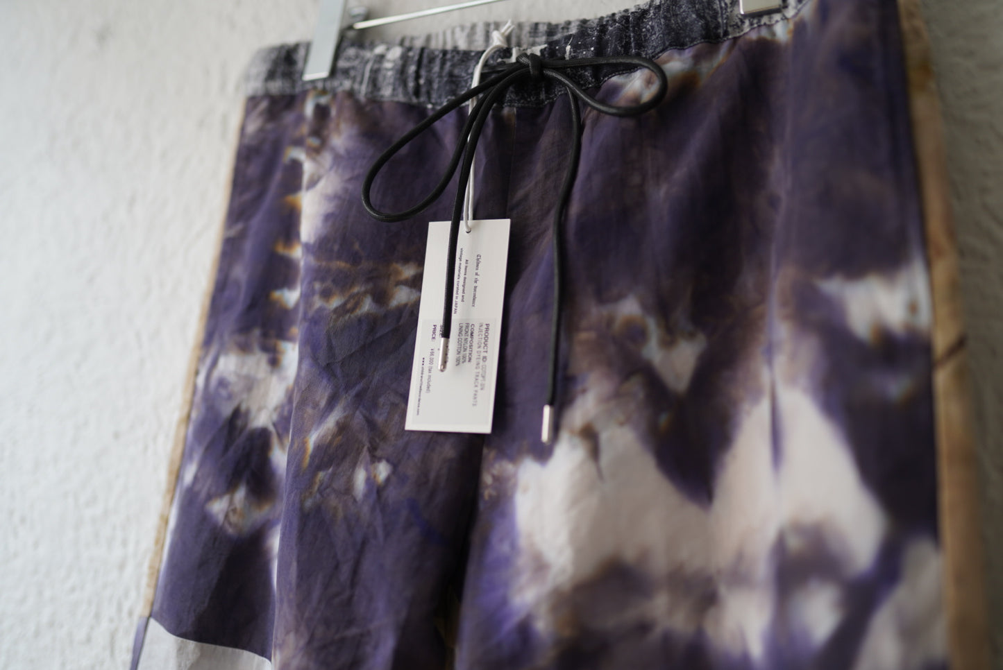21AW INJECTION DYEING TRACK PANTS シルバー / Children of the discordance(チルドレンオブザディスコーダンス)