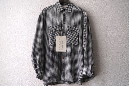 25SS Regular Collar Field Over Shirts オーバーサイズチェックシャツ / the Crooked Tailor(ザ クルーキッドテーラー)