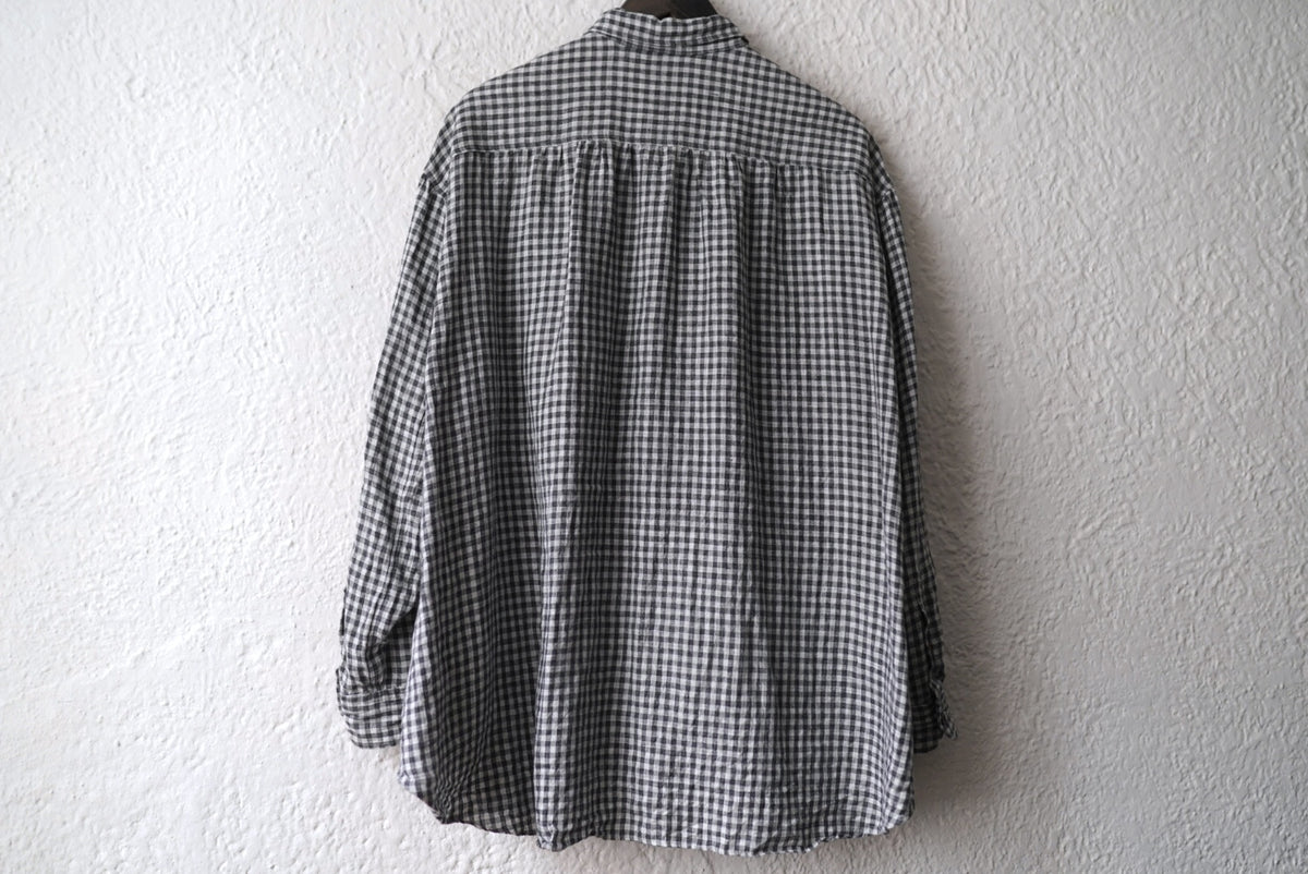 25SS Regular Collar Field Over Shirts オーバーサイズチェックシャツ / the Crooked Tailor(ザ クルーキッドテーラー)