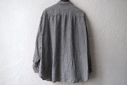 25SS Regular Collar Field Over Shirts オーバーサイズチェックシャツ / the Crooked Tailor(ザ クルーキッドテーラー)