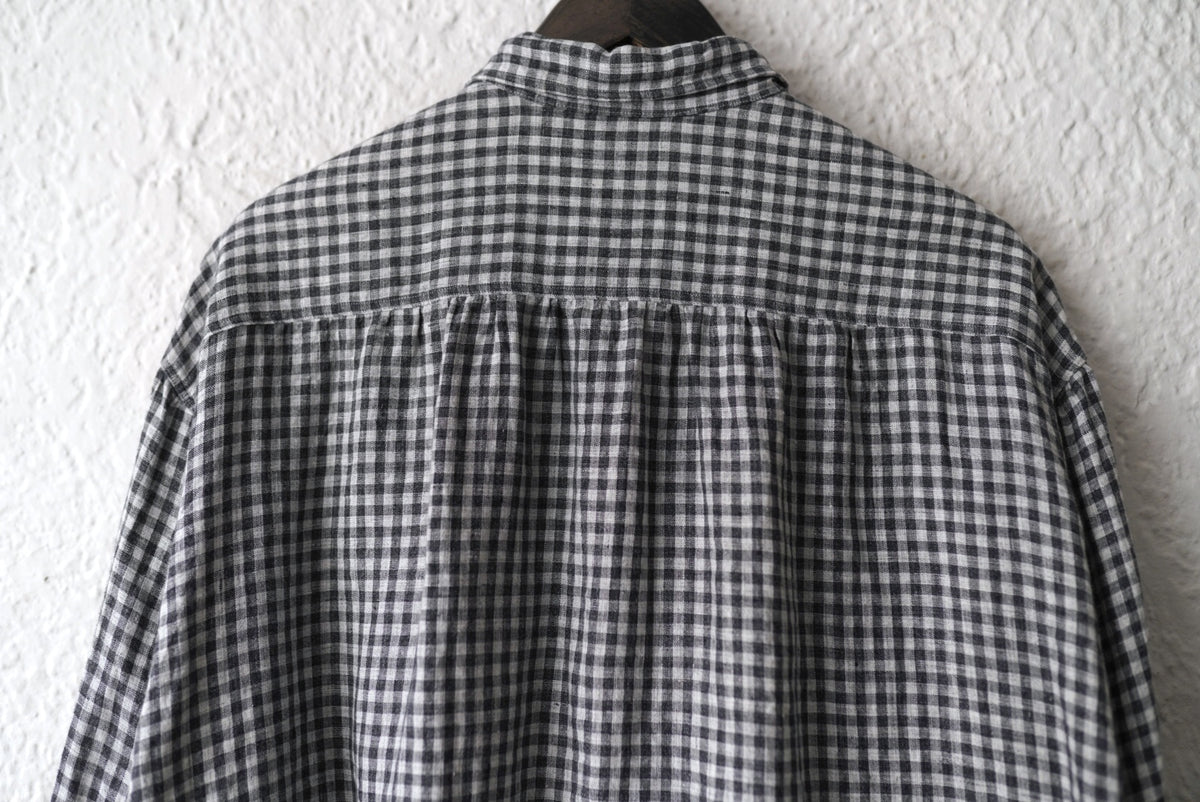 25SS Regular Collar Field Over Shirts オーバーサイズチェックシャツ / the Crooked Tailor(ザ クルーキッドテーラー)