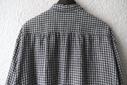 25SS Regular Collar Field Over Shirts オーバーサイズチェックシャツ / the Crooked Tailor(ザ クルーキッドテーラー)