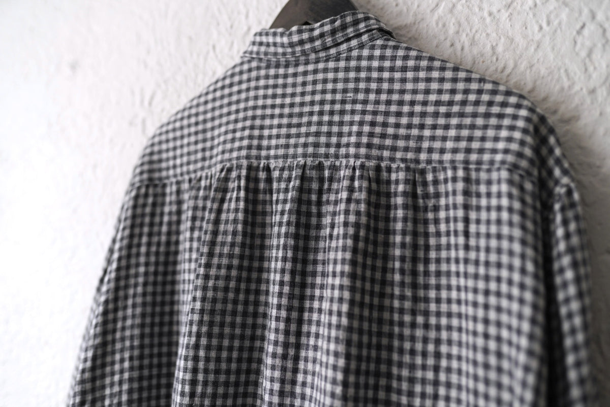 25SS Regular Collar Field Over Shirts オーバーサイズチェックシャツ / the Crooked Tailor(ザ クルーキッドテーラー)