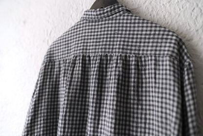 25SS Regular Collar Field Over Shirts オーバーサイズチェックシャツ / the Crooked Tailor(ザ クルーキッドテーラー)