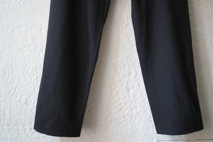18AW ウールギャバジンカーブスラックスパンツ / COLINA(コリーナ)