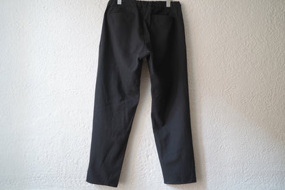 18AW ウールギャバジンカーブスラックスパンツ / COLINA(コリーナ)