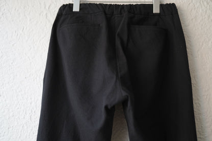 18AW ウールギャバジンカーブスラックスパンツ / COLINA(コリーナ)