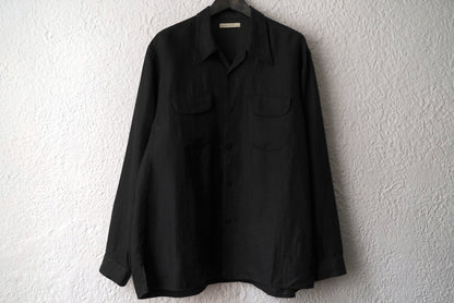 SWALLOW COLLAR SPORTS SHIRT リネン開襟シャツ / OLD JOE(オールドジョー)