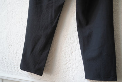 18AW ウールギャバジンカーブスラックスパンツ / COLINA(コリーナ)