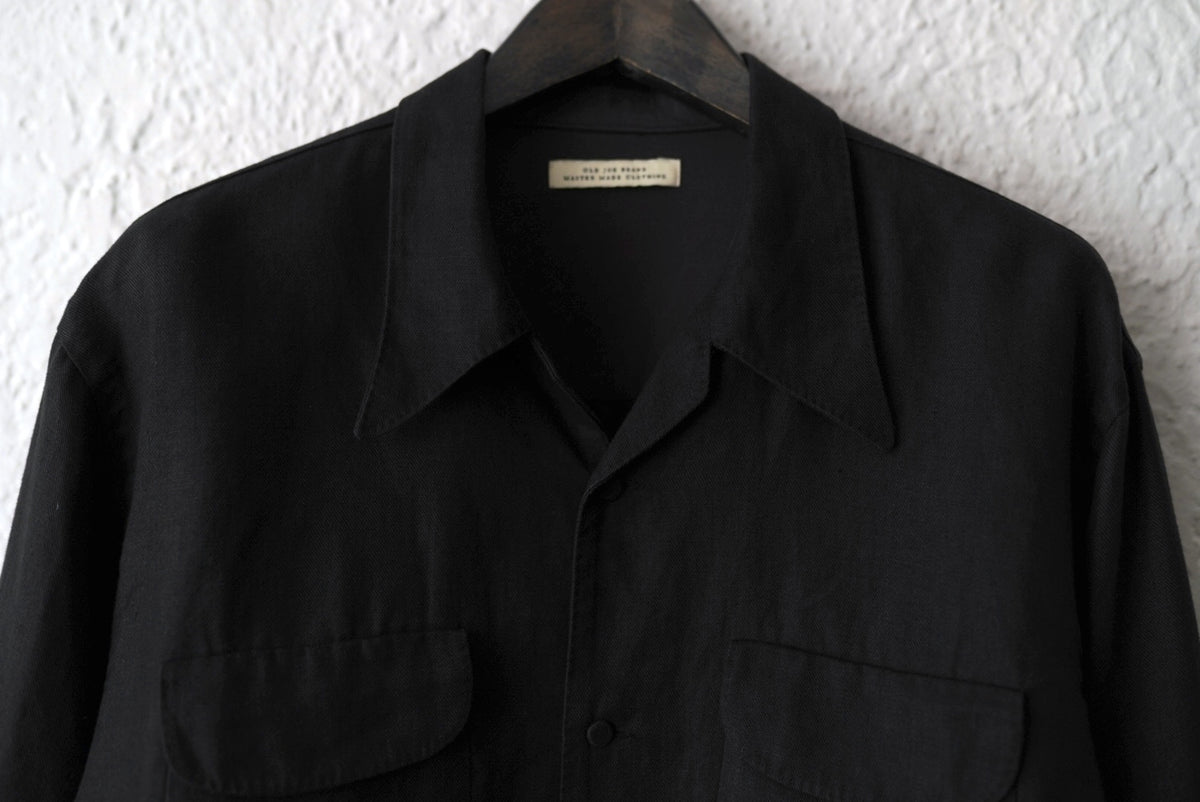 SWALLOW COLLAR SPORTS SHIRT リネン開襟シャツ / OLD JOE(オールドジョー)