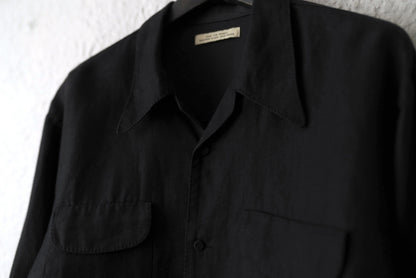 SWALLOW COLLAR SPORTS SHIRT リネン開襟シャツ / OLD JOE(オールドジョー)