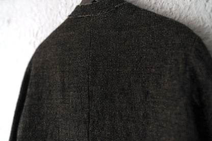 18AW NINA 手織ウールテーラードジャケット / isabella stefanelli(イザベラステファネリ)