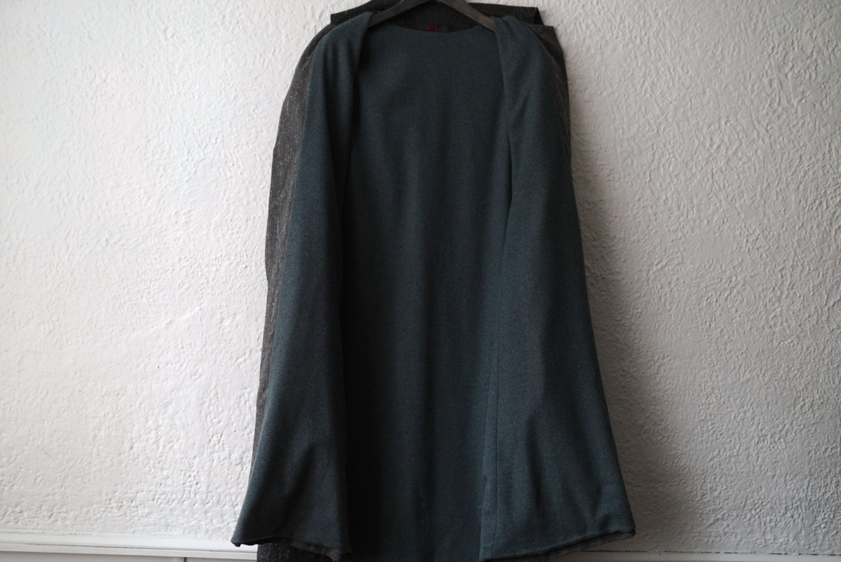 20AW C310 WVSH HIGH COLLAR WIDE COAT ウールワイドコート / m.a+(エムエークロス)
