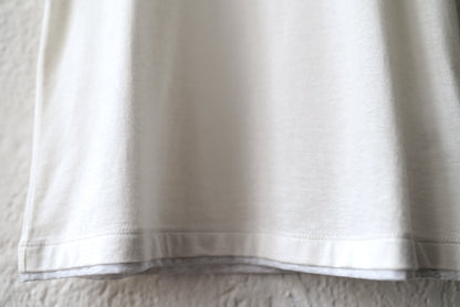 リネンコットンクルーネック半袖Tシャツ / BRUNELLO CUCINELLI(ブルネロクチネリ)