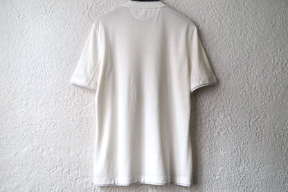 リネンコットンクルーネック半袖Tシャツ / BRUNELLO CUCINELLI(ブルネロクチネリ)