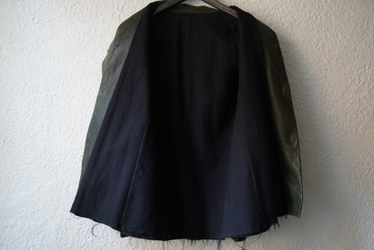 17AW ウォッシャブルレザージャケット / m.a+(エムエークロス)