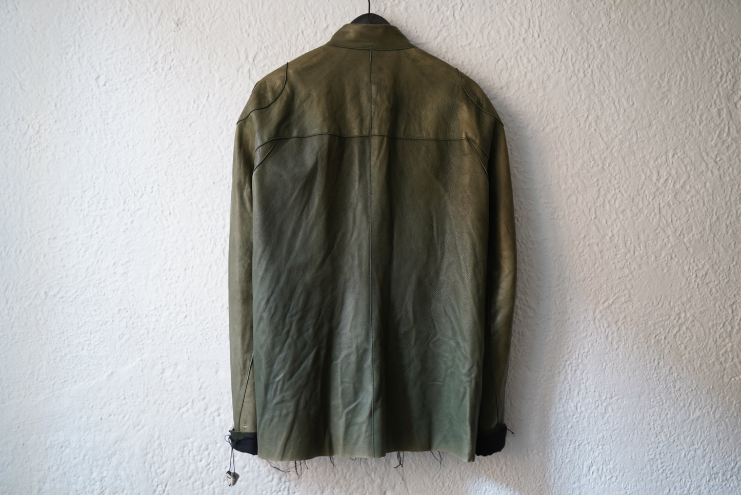 17AW ウォッシャブルレザージャケット / m.a+(エムエークロス)