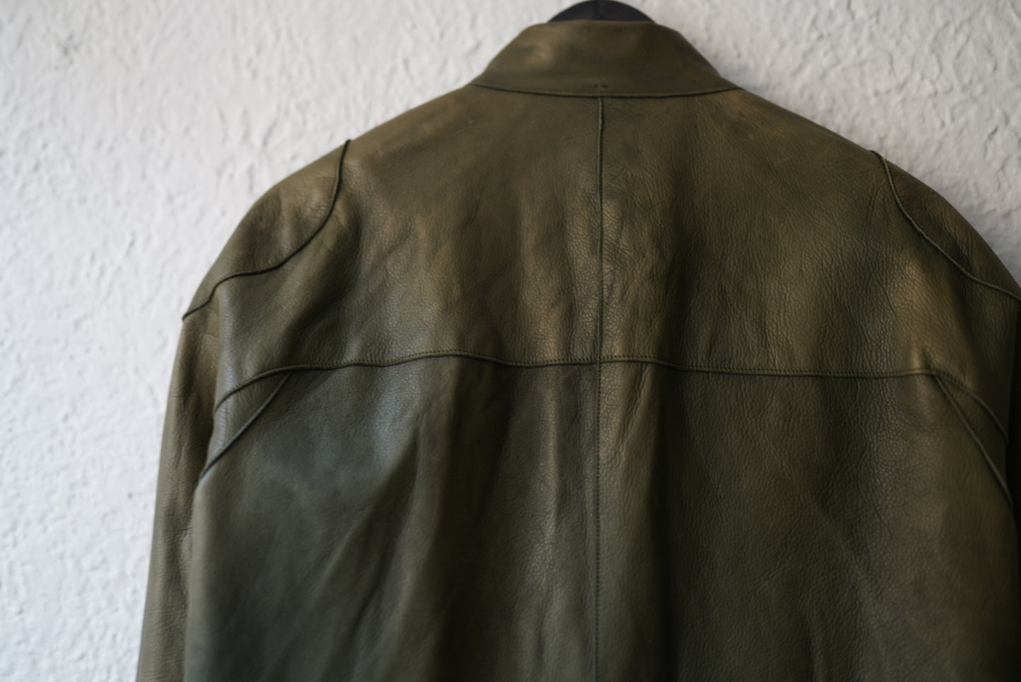17AW ウォッシャブルレザージャケット / m.a+(エムエークロス)