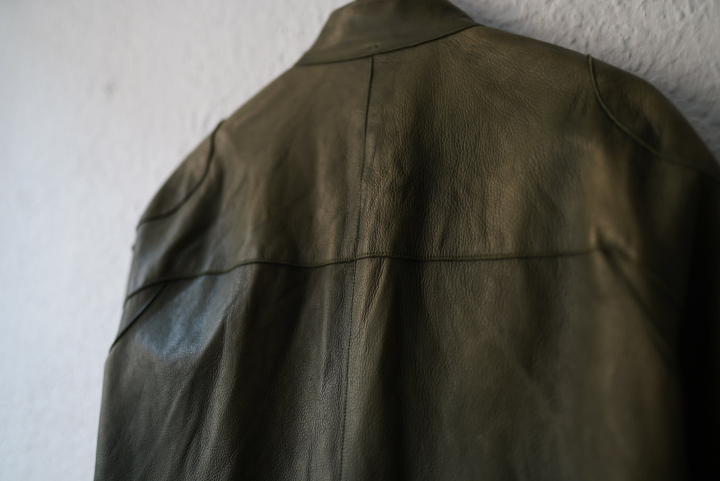 17AW ウォッシャブルレザージャケット / m.a+(エムエークロス)
