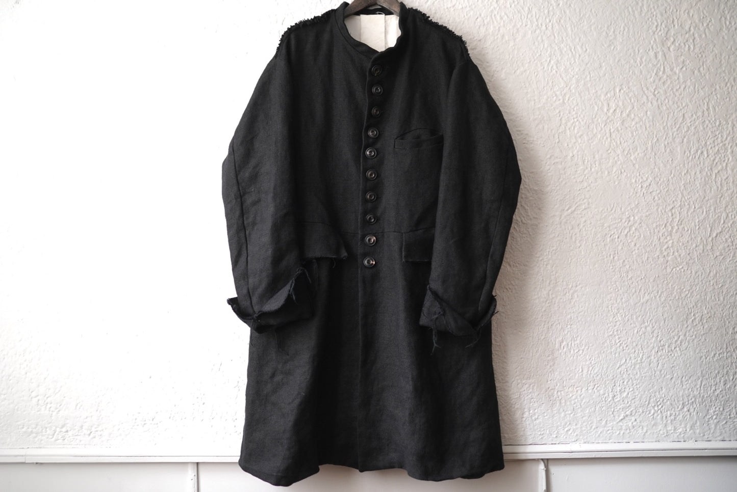 19AW クラシックリネンコート / JOHN ALEXANDER SKELTON(ジョンアレキサンダースケルトン)