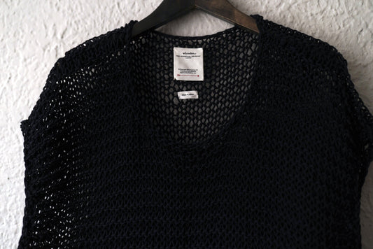 22SS LATTICE VEST HAND-KNIT 手編みニットベスト ジレ / visvim(ヴィズヴィム)